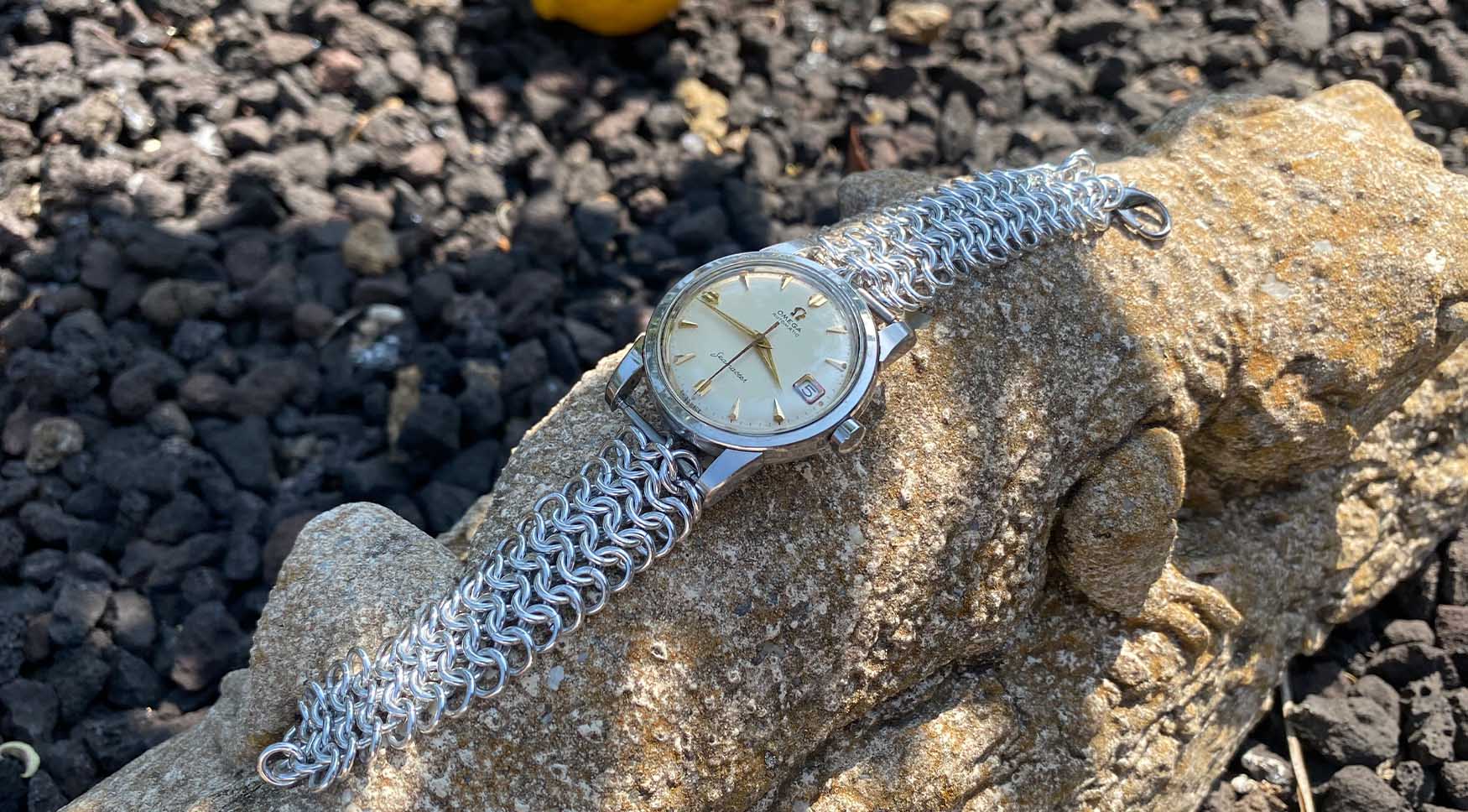 How to make a chainmail watch strap