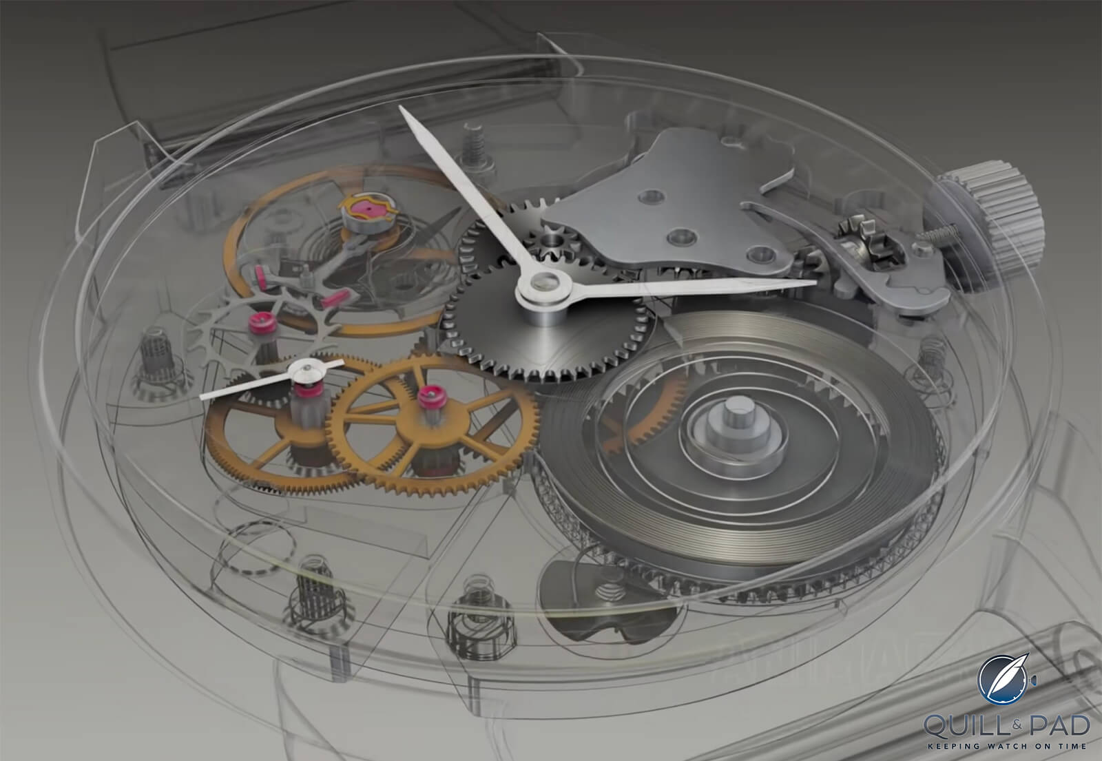 How a Mechanical Watch Works with Simple to Understand Animations How a Mechanical Watch Works with Simple to Understand Animations
