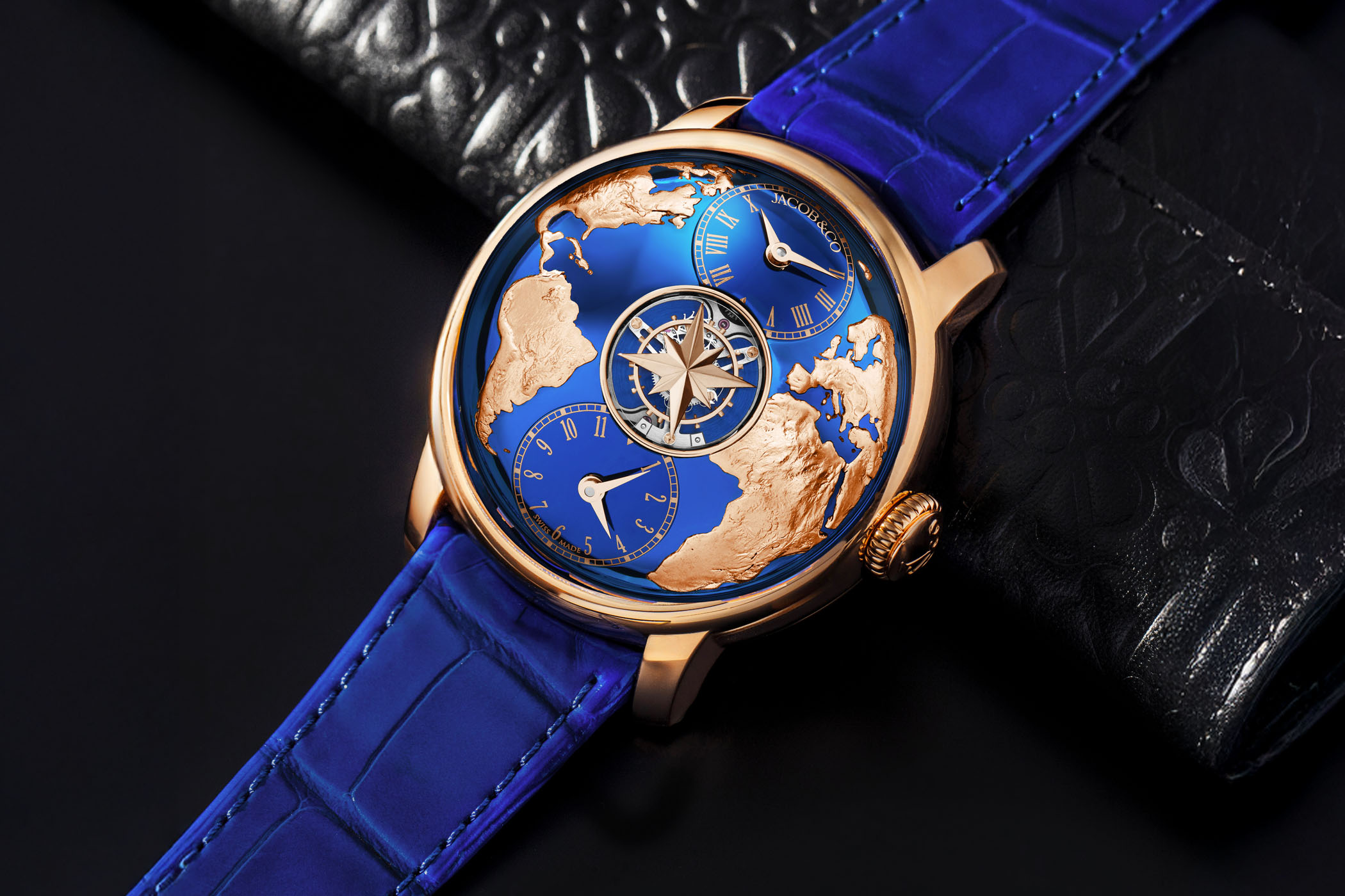 Jacob & Co. The World is Yours Dual Time Zone Tourbillon Jacob & Co. The World is Yours Dual Time Zone Tourbillon