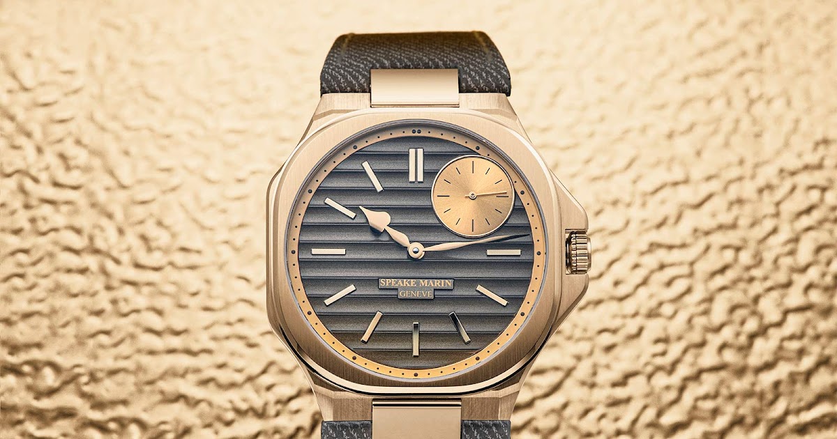 Speake Marin introduces the Ripples Gold, the collection’s first gold execution | Time and Watches