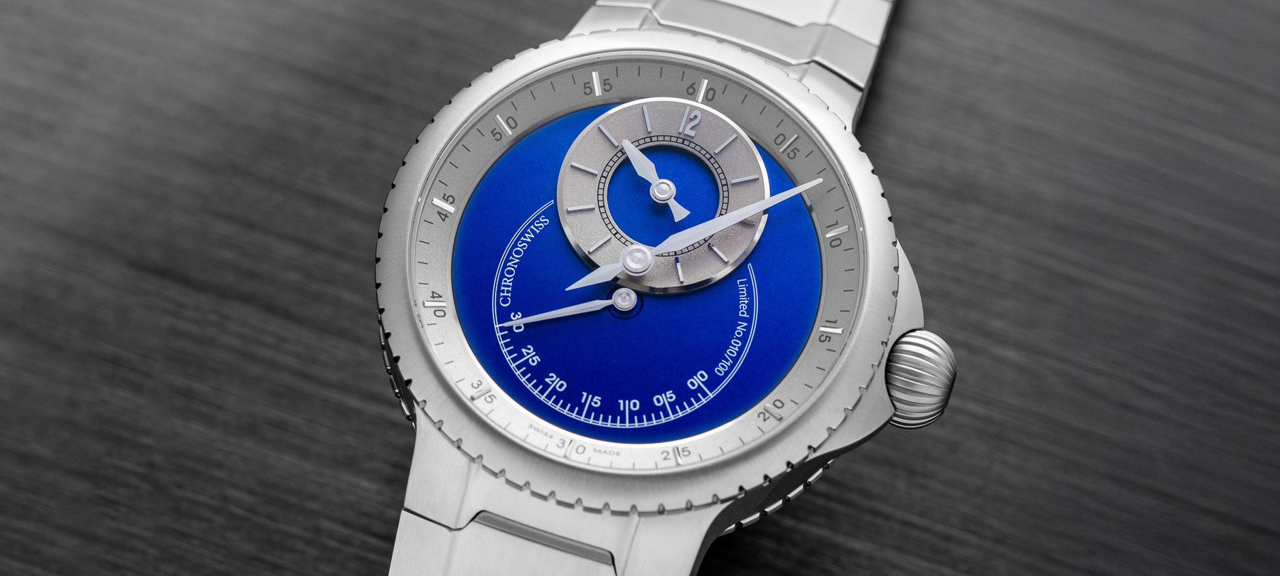 The Chronoswiss Pulse One Sand And Blue The Chronoswiss Pulse One Sand And Blue
