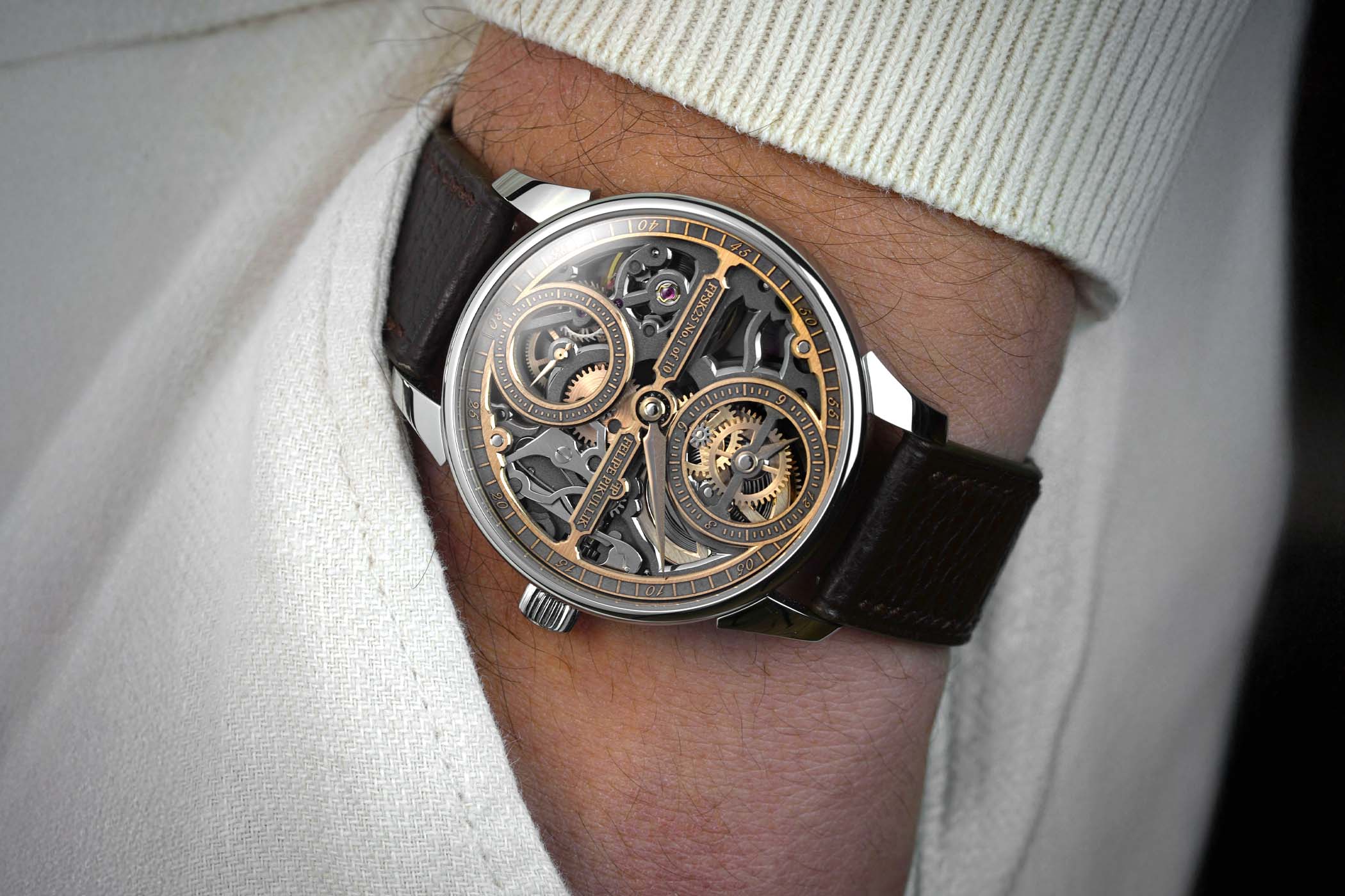 The Felipe Pikullik FPSK25 Regulator Watch The Felipe Pikullik FPSK25 Regulator Watch