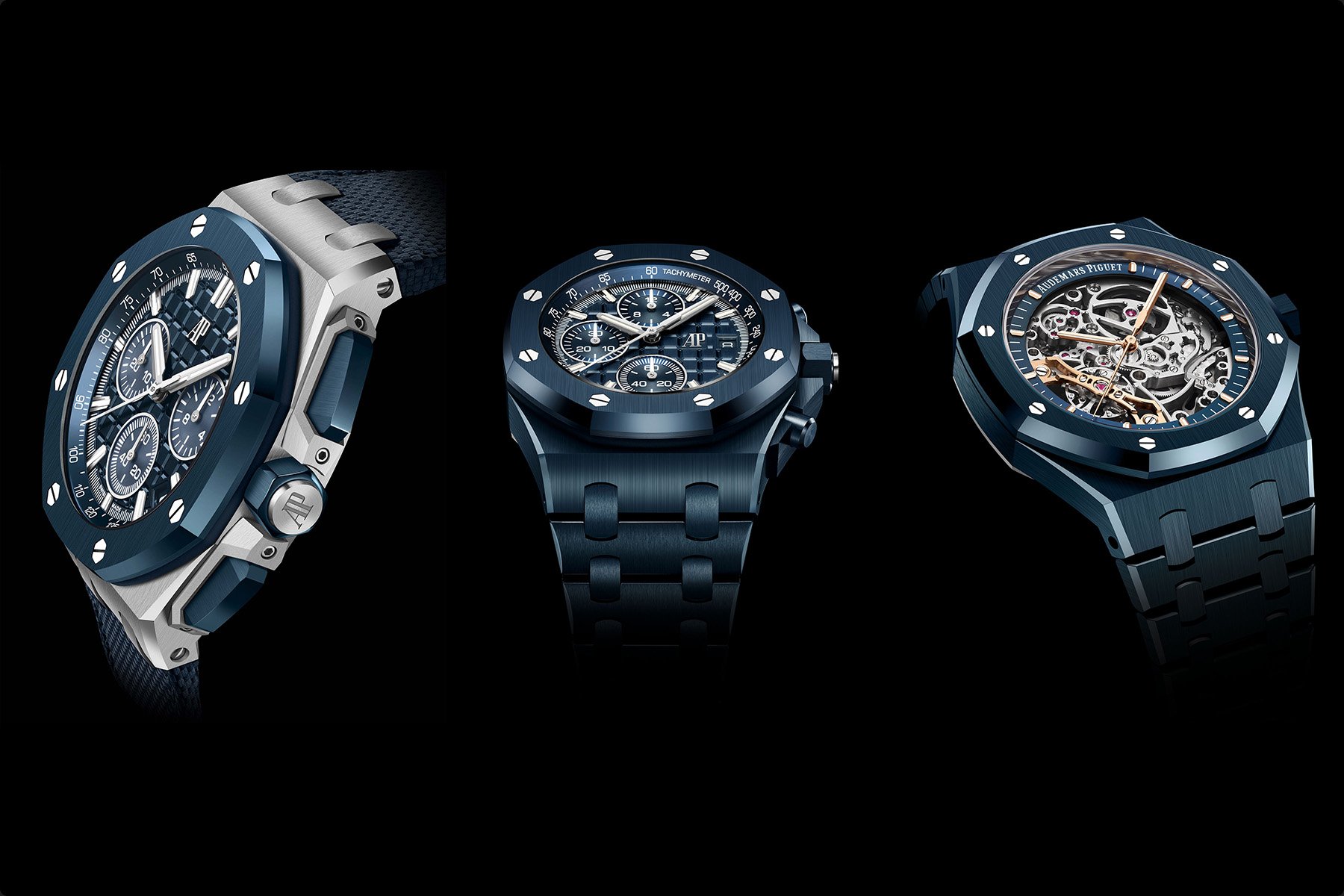 Audemars Piguet Royal Oak “Bleu Nuit, Nuage 50” Models Audemars Piguet Royal Oak “Bleu Nuit, Nuage 50” Models