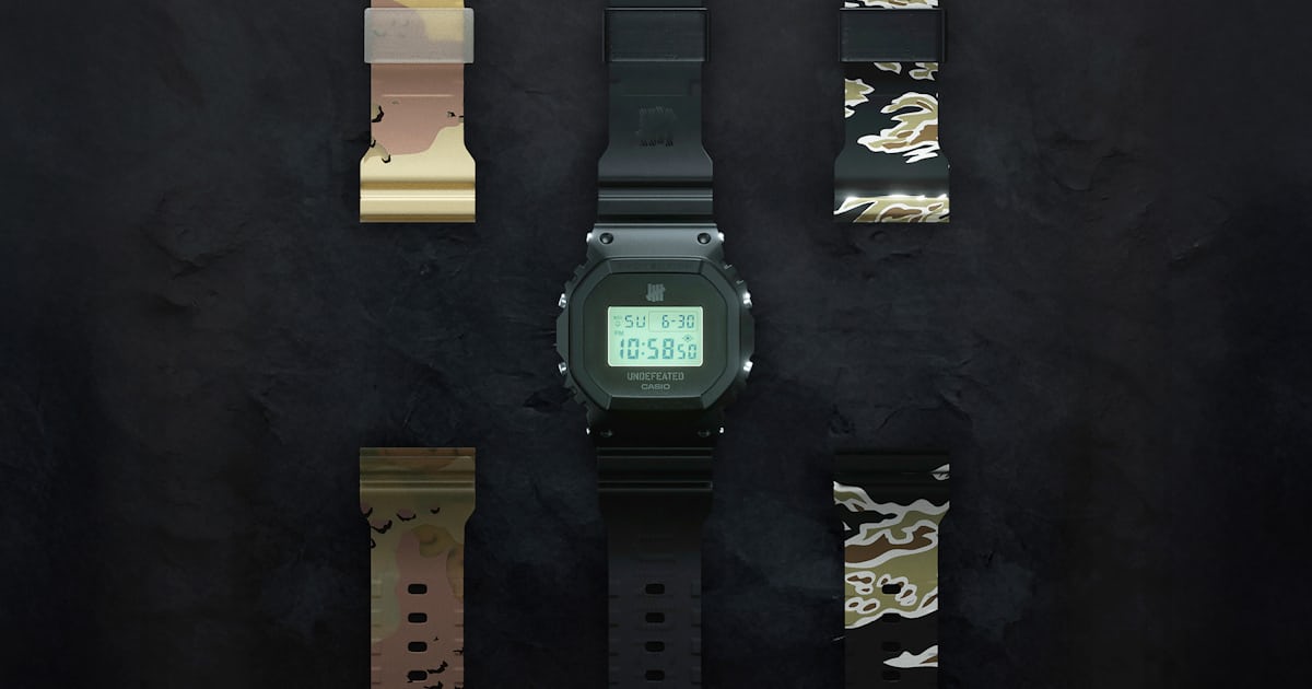 Introducing: G-Shock and ‘Undefeated’ Team Up For Another Collaboration – This Time In Camo Introducing: G-Shock and ‘Undefeated’ Team Up For Another Collaboration – This Time In Camo