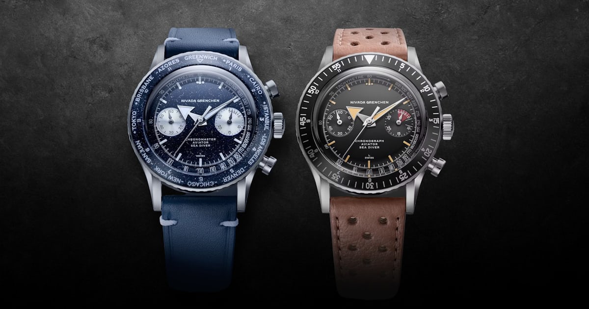 Introducing: Nivada Grenchen Announces A Pair Of Valjoux 23-Powered Limited Editions For The Chronomaster Aviator Sea Diver Introducing: Nivada Grenchen Announces A Pair Of Valjoux 23-Powered Limited Editions For The Chronomaster Aviator Sea Diver