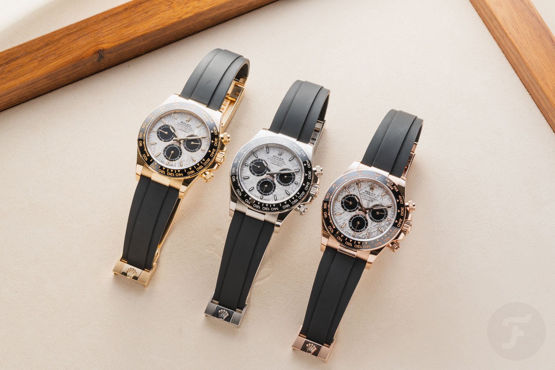 Rolex Introduces Three New Daytona Watches With Meteorite Dials Rolex Introduces Three New Daytona Watches With Meteorite Dials