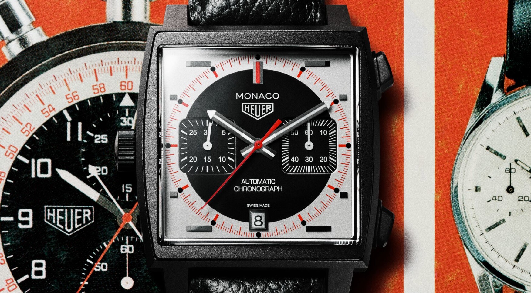 TAG Heuer Monaco Chronograph Stopwatch TAG Heuer Monaco Chronograph Stopwatch