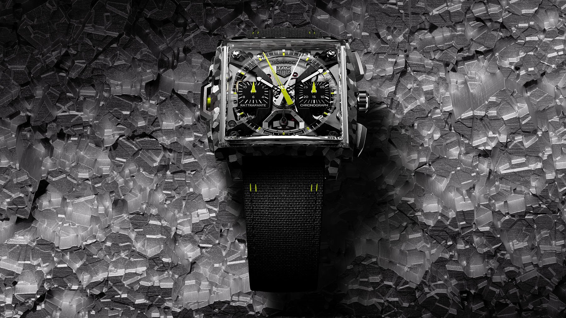 TAG Heuer Monaco Split-Seconds Chronograph in TH-Titanium TAG Heuer Monaco Split-Seconds Chronograph in TH-Titanium