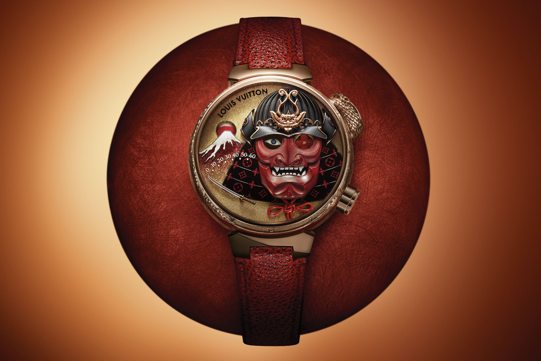 The Impressive Louis Vuitton Tambour Bushido Automata The Impressive Louis Vuitton Tambour Bushido Automata