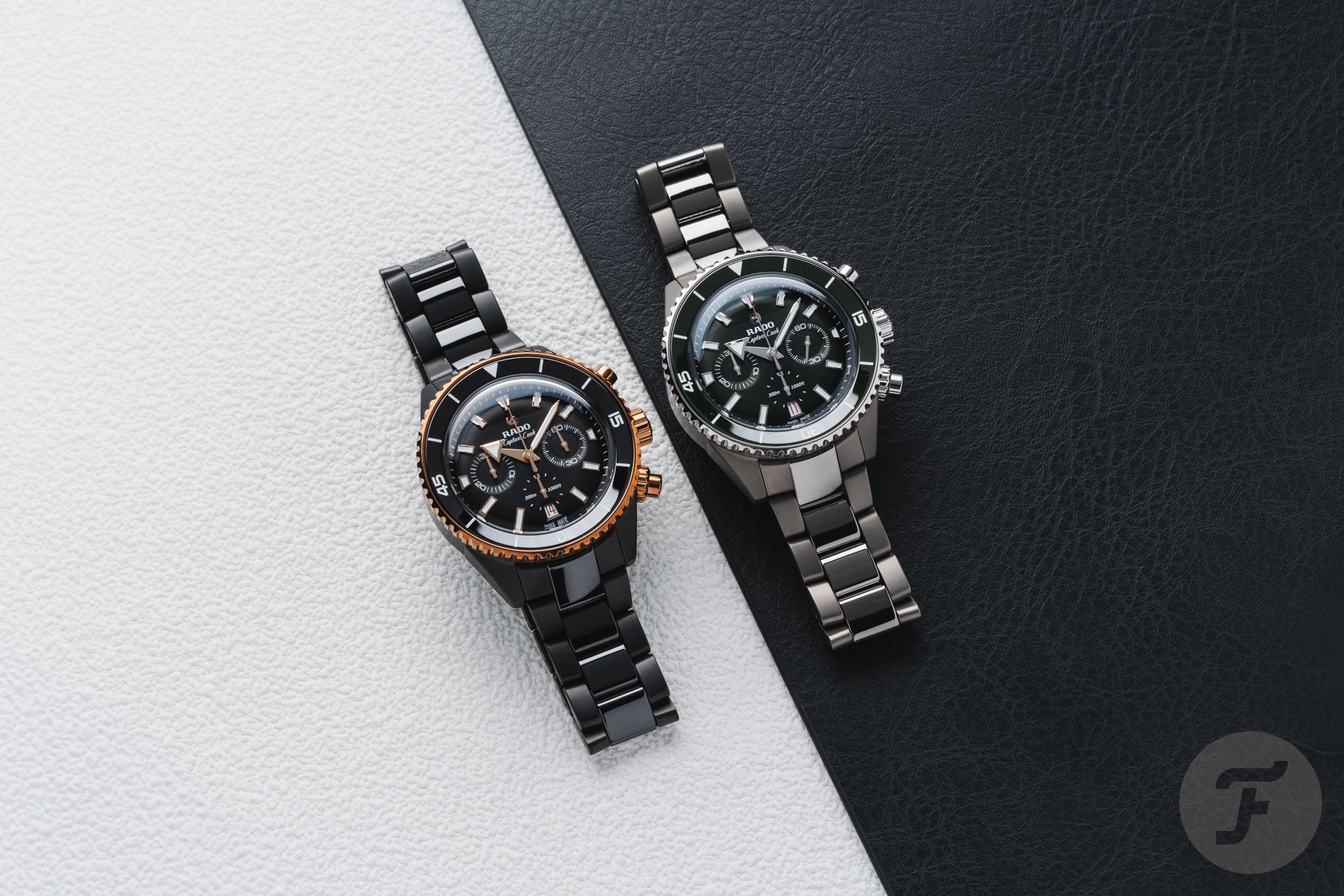 The Rado Captain Cook High-Tech Ceramic Chronograph The Rado Captain Cook High-Tech Ceramic Chronograph