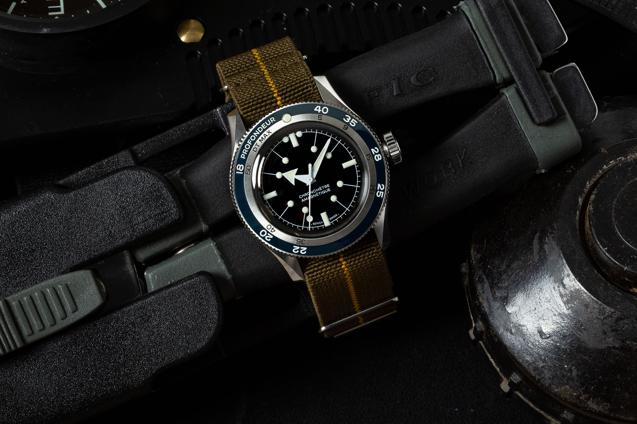 The Serica 5303 PLD “Plongeur Démineur” Dive Chronometer The Serica 5303 PLD “Plongeur Démineur” Dive Chronometer