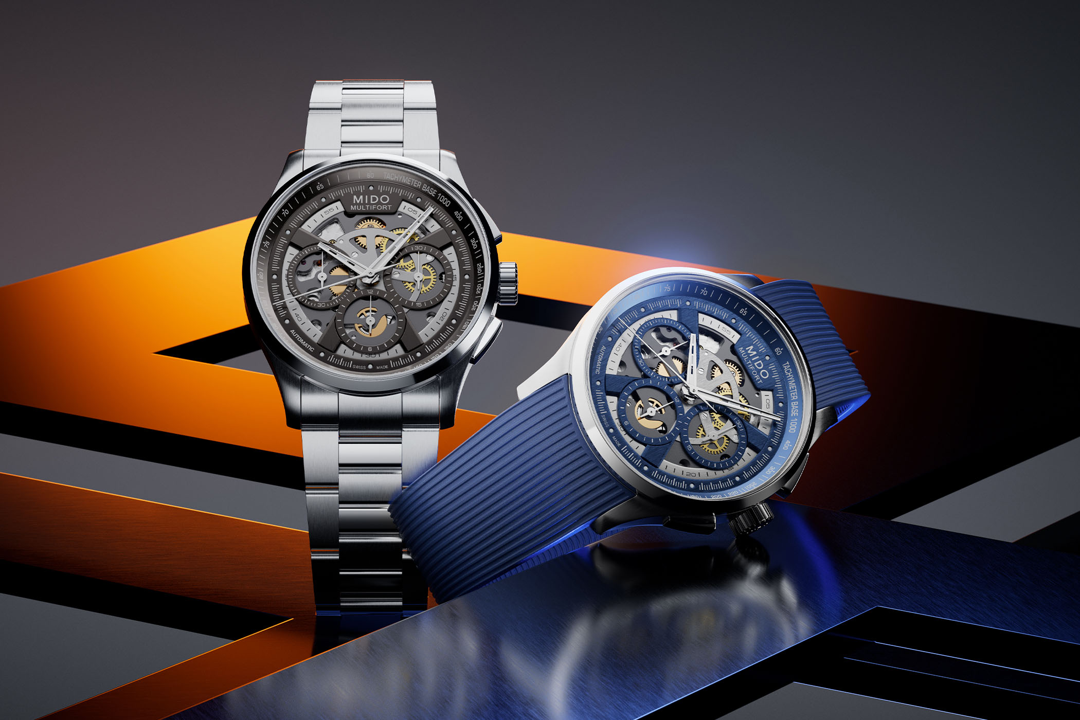 The new Mido Multifort Skeleton Chronograph The new Mido Multifort Skeleton Chronograph
