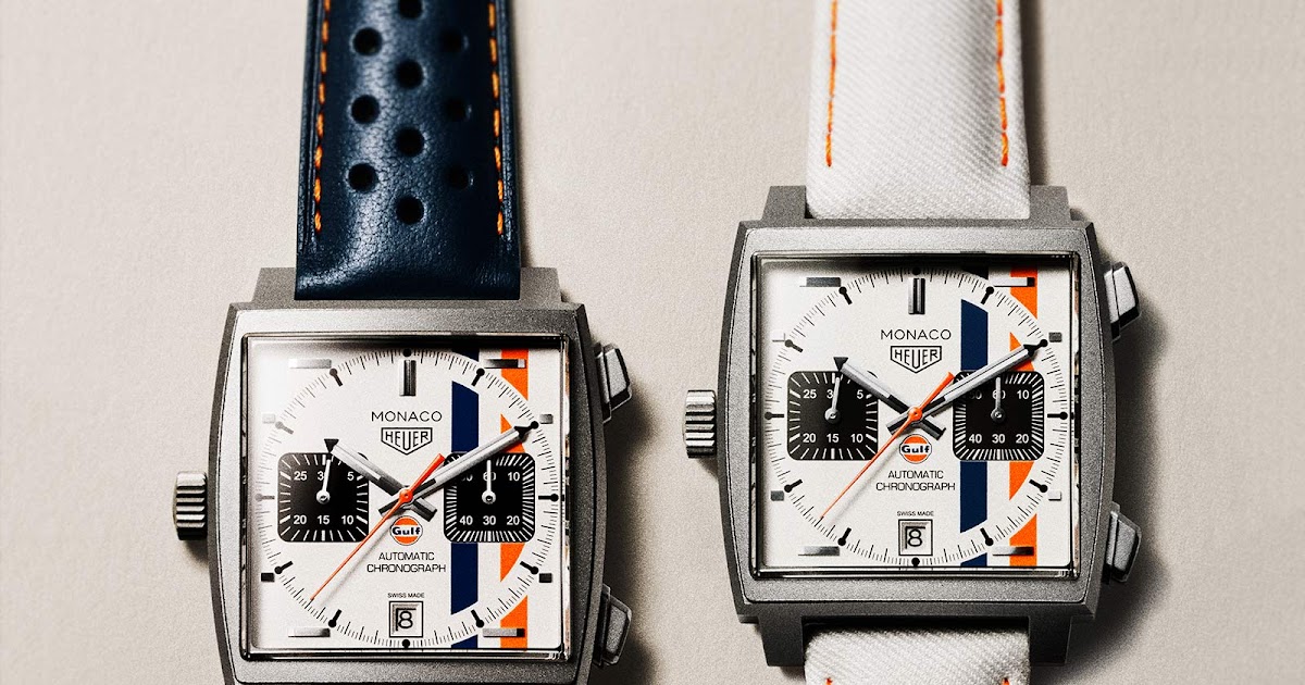 The return of the TAG Heuer Monaco Chronograph x Gulf | Time and Watches The return of the TAG Heuer Monaco Chronograph x Gulf | Time and Watches