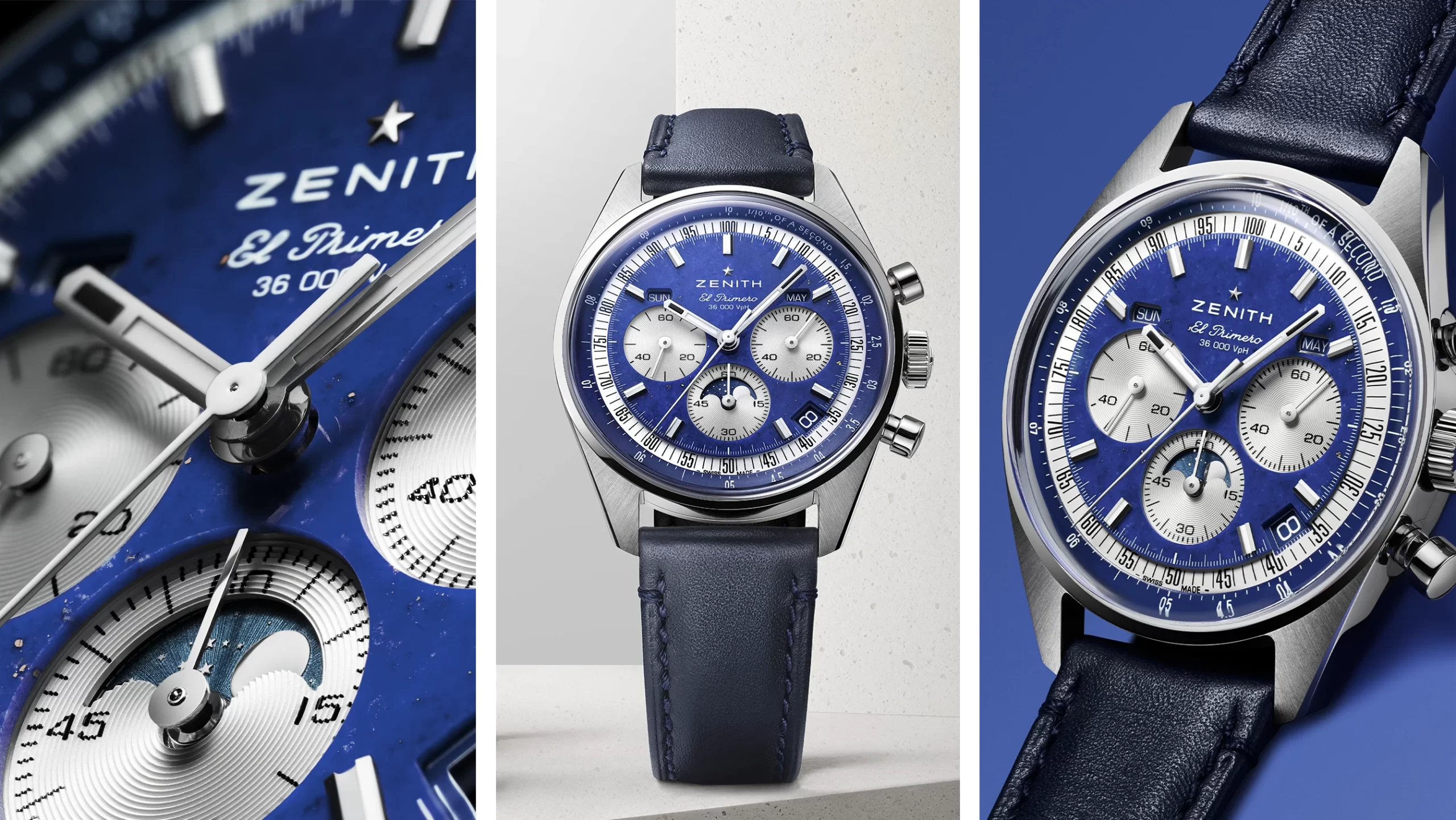 Zenith Chronomaster Original Triple Calendar Lapis Lazuli Zenith Chronomaster Original Triple Calendar Lapis Lazuli