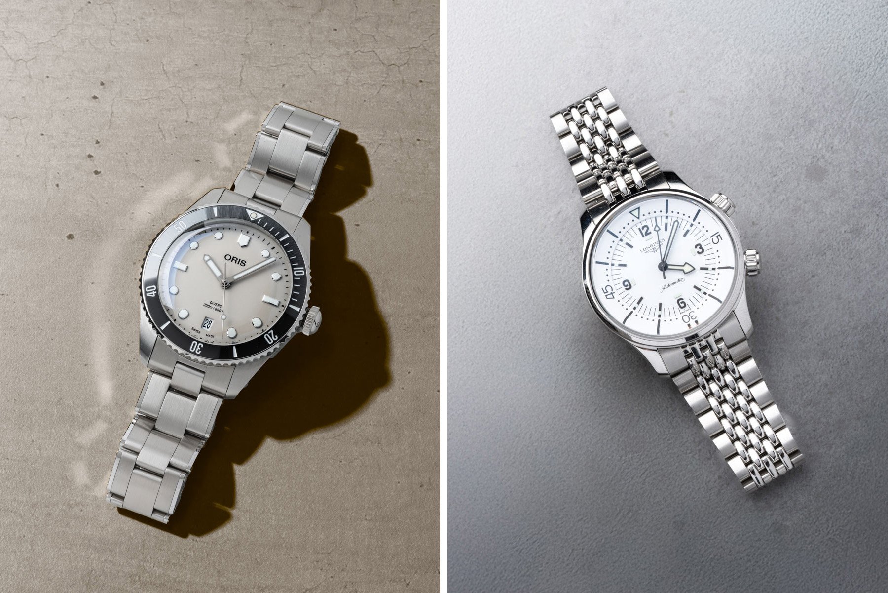 【F】 Oris Divers Date Vs. Longines Legend Diver 【F】 Oris Divers Date Vs. Longines Legend Diver