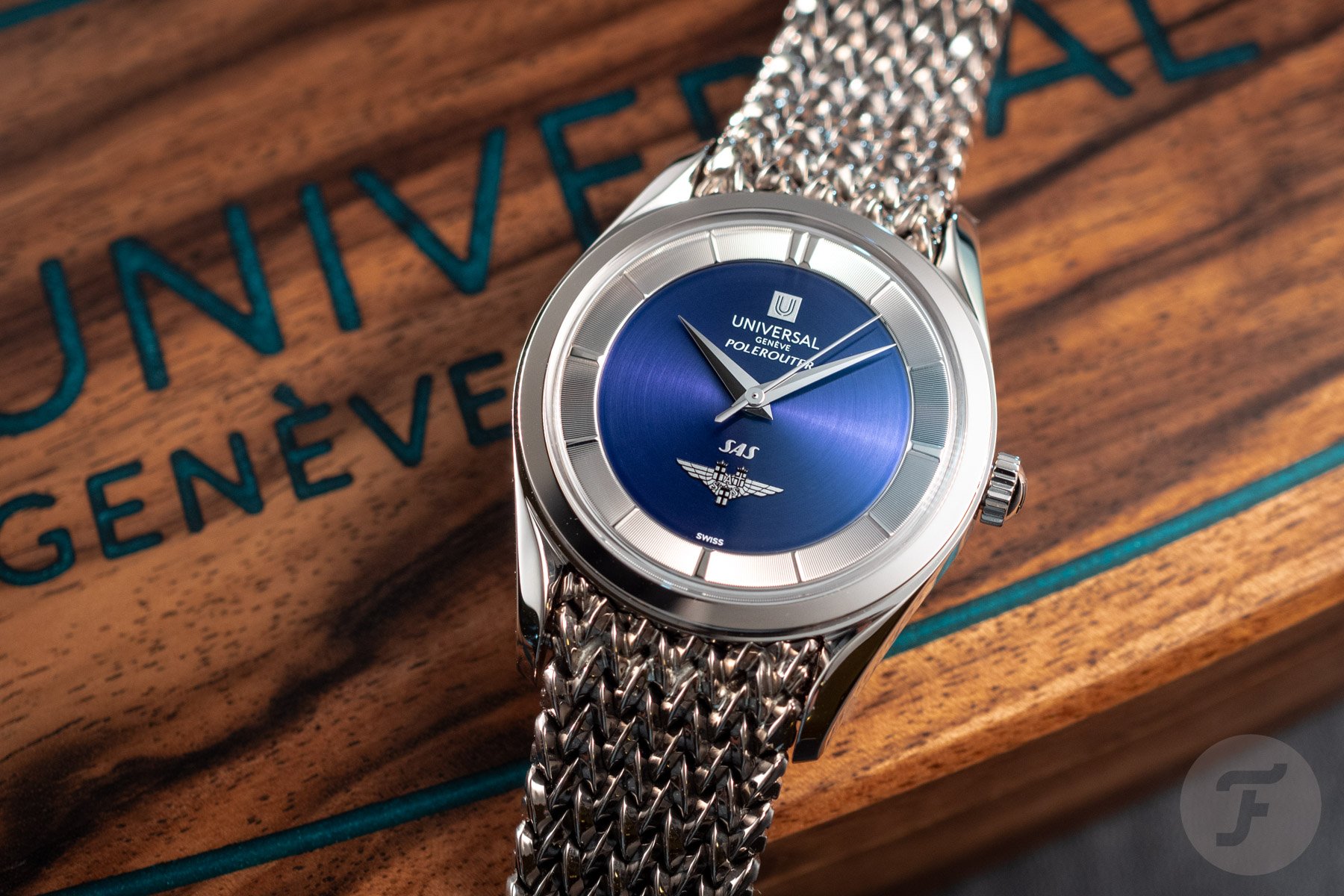 【F】The Universal Genève SAS Polerouter Heads To Auction 【F】The Universal Genève SAS Polerouter Heads To Auction