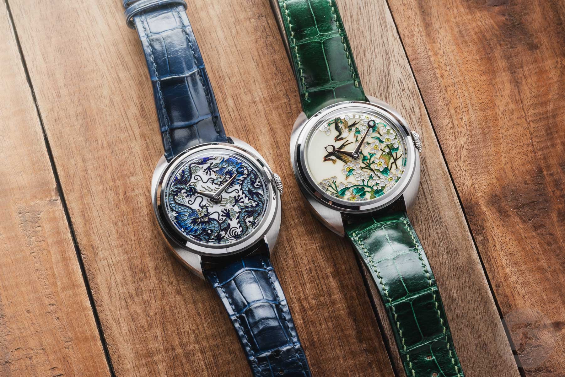 Celadon Haute Horlogerie Century Cloisonné Collection Celadon Haute Horlogerie Century Cloisonné Collection