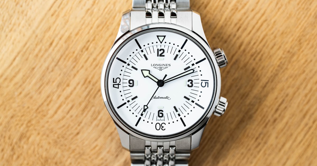 Hands-On: The Longines Legend Diver Gets A Summer-Ready White Dial Hands-On: The Longines Legend Diver Gets A Summer-Ready White Dial
