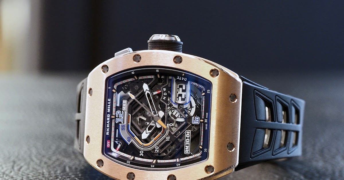 In pictures: Richard Mille RM 30-01 Automatic with Declutchable Rotor | Time and Watches