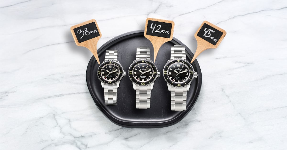 Introducing: The 38mm Blancpain Fifty Fathoms Introducing: The 38mm Blancpain Fifty Fathoms