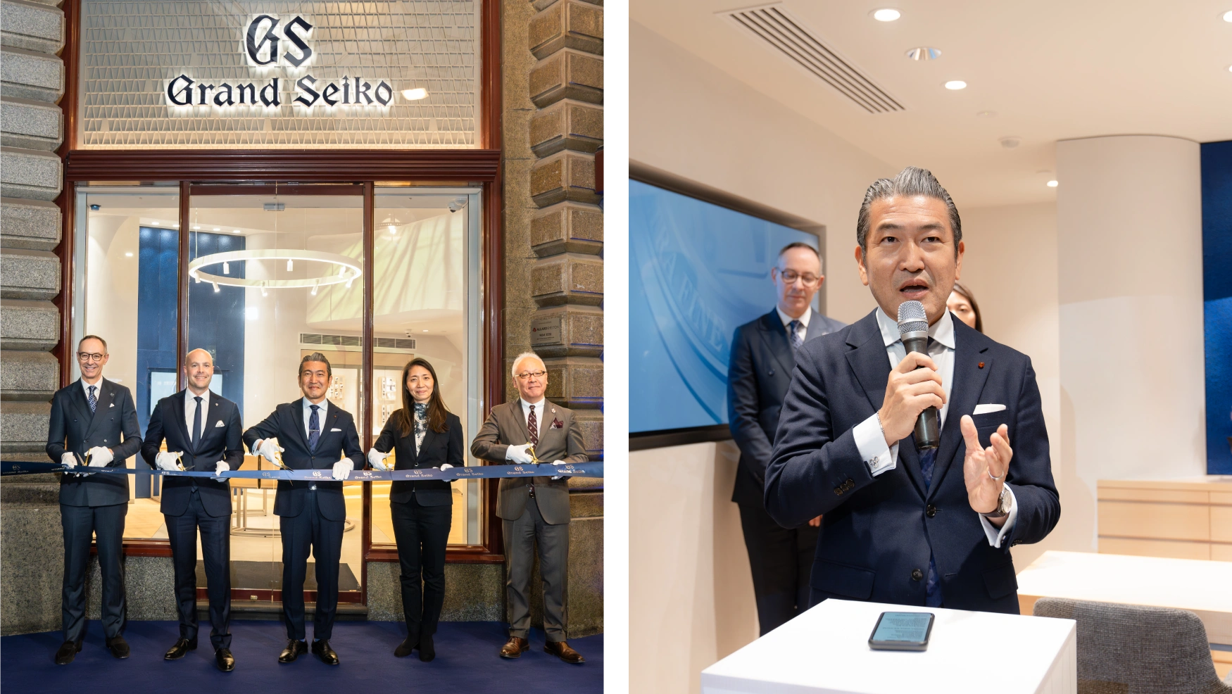 Munehisa Shibasaki, Seiko Director and Senior Vice President Munehisa Shibasaki, Seiko Director and Senior Vice President
