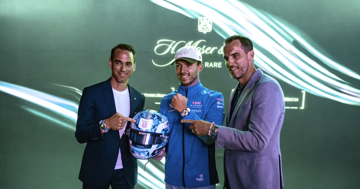 Photo Report: A Very Rare Opportunity Inside The Alpine Garage At The Montreal Grand Prix With H. Moser & Cie.