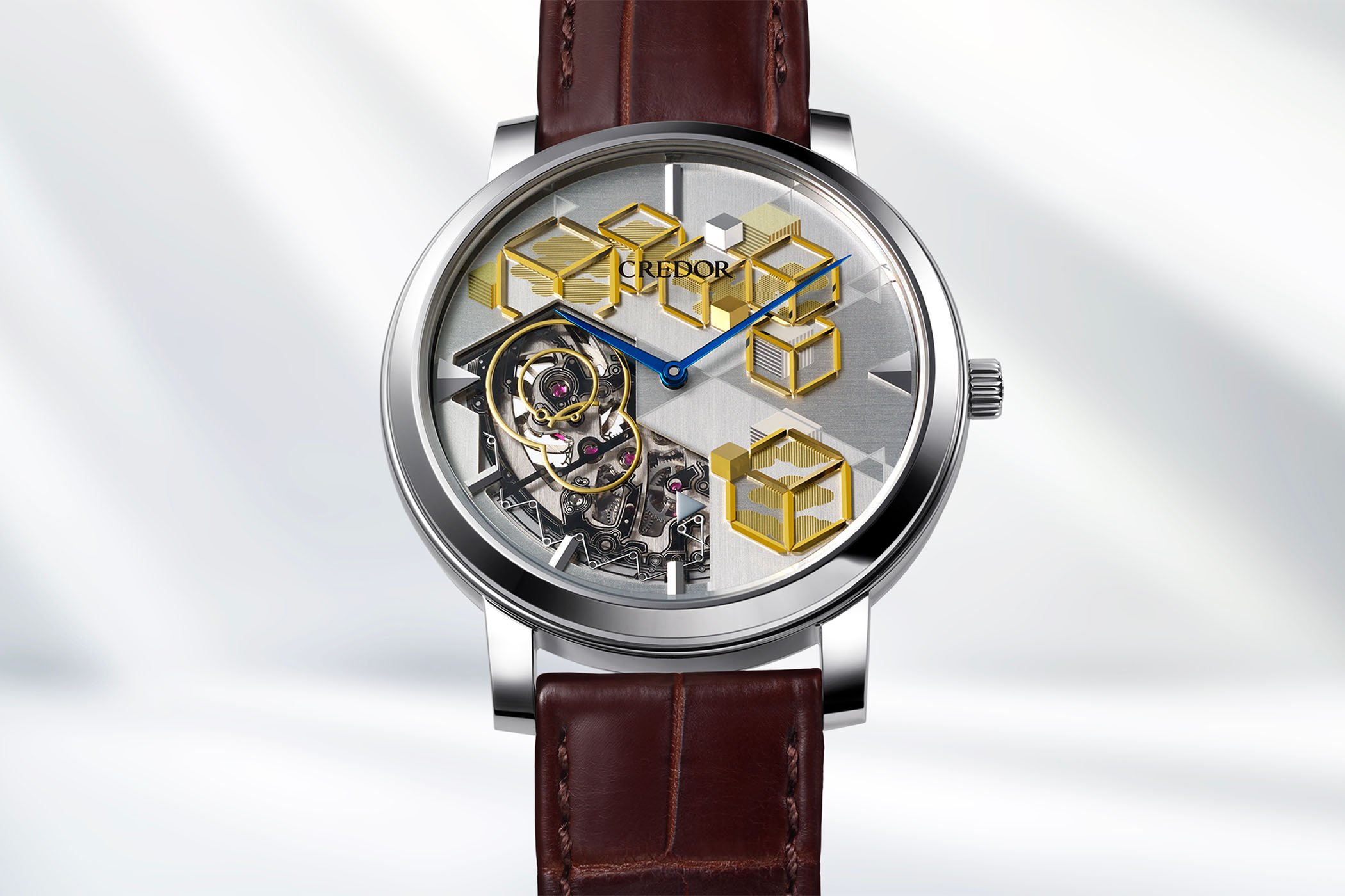 The Credor GCBD997 with Artist Akira Yamaguchi The Credor GCBD997 with Artist Akira Yamaguchi