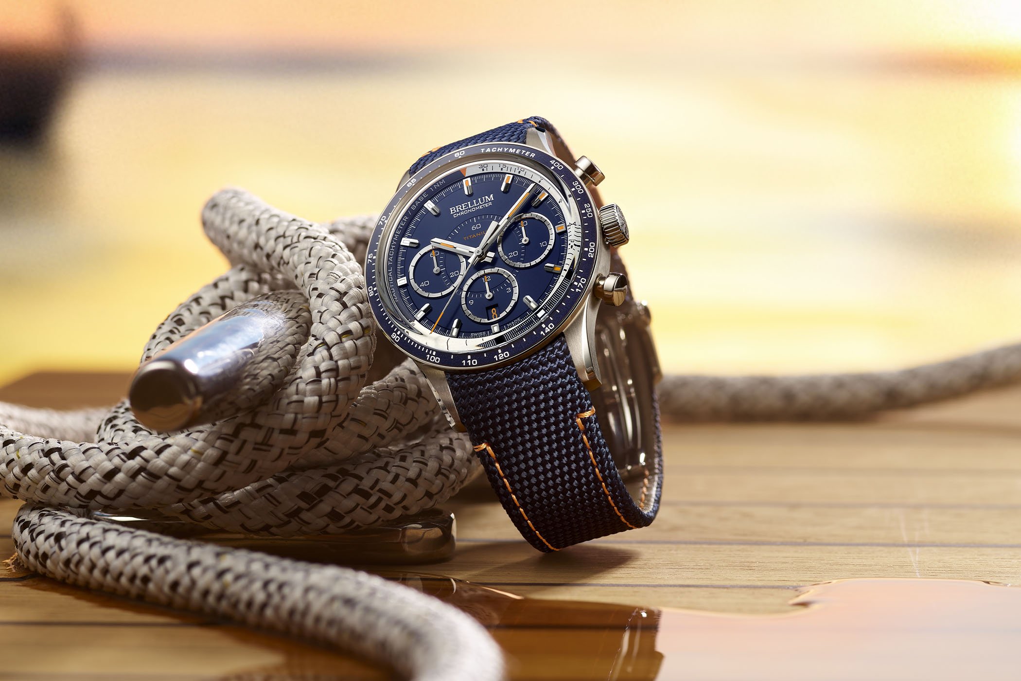 The New Brellum Pandial Marina Tricompax Chronometer The New Brellum Pandial Marina Tricompax Chronometer