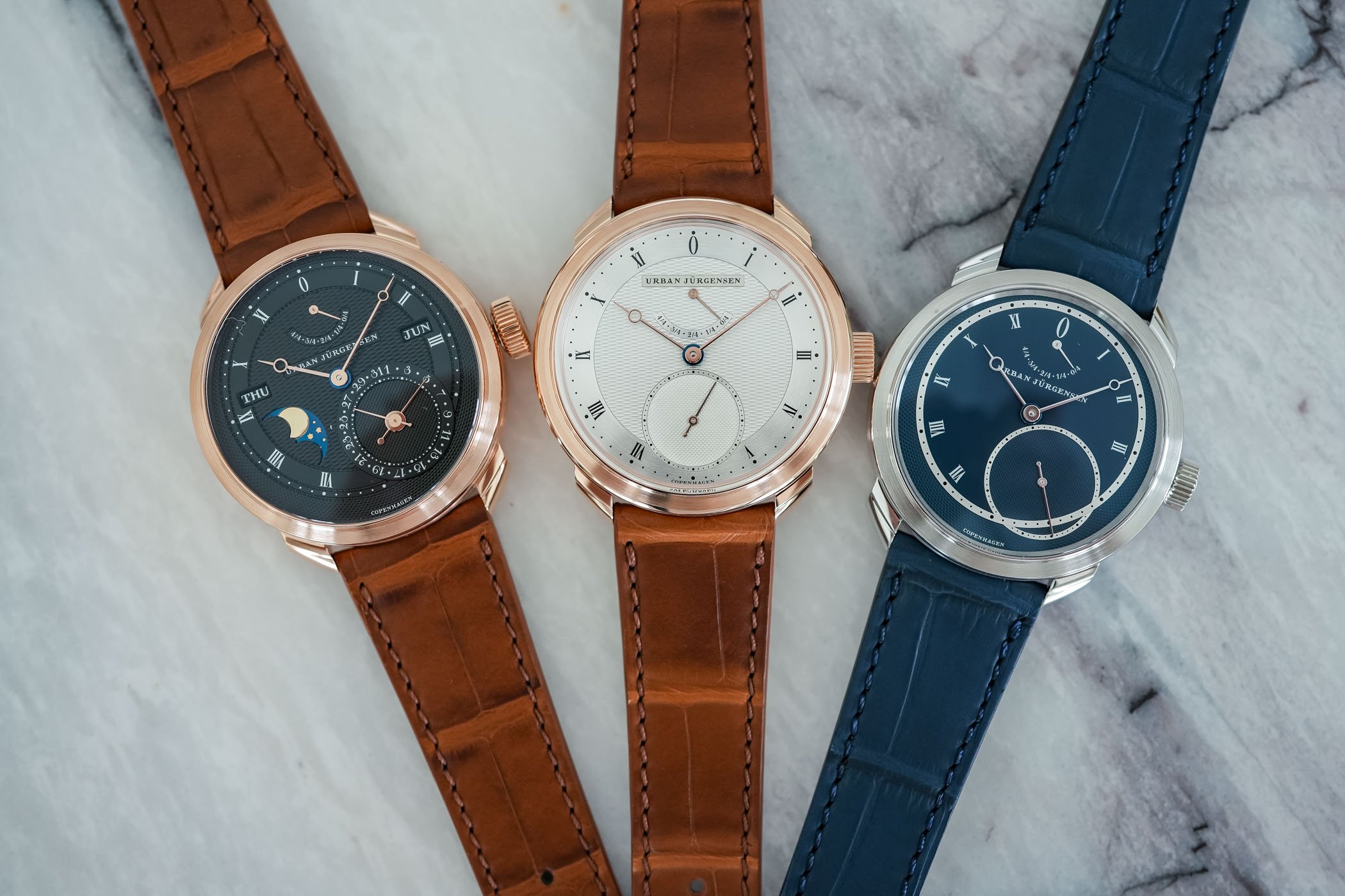 The Return of Urban Jürgensen, and the New UJ-1, UJ-2 and UJ-3