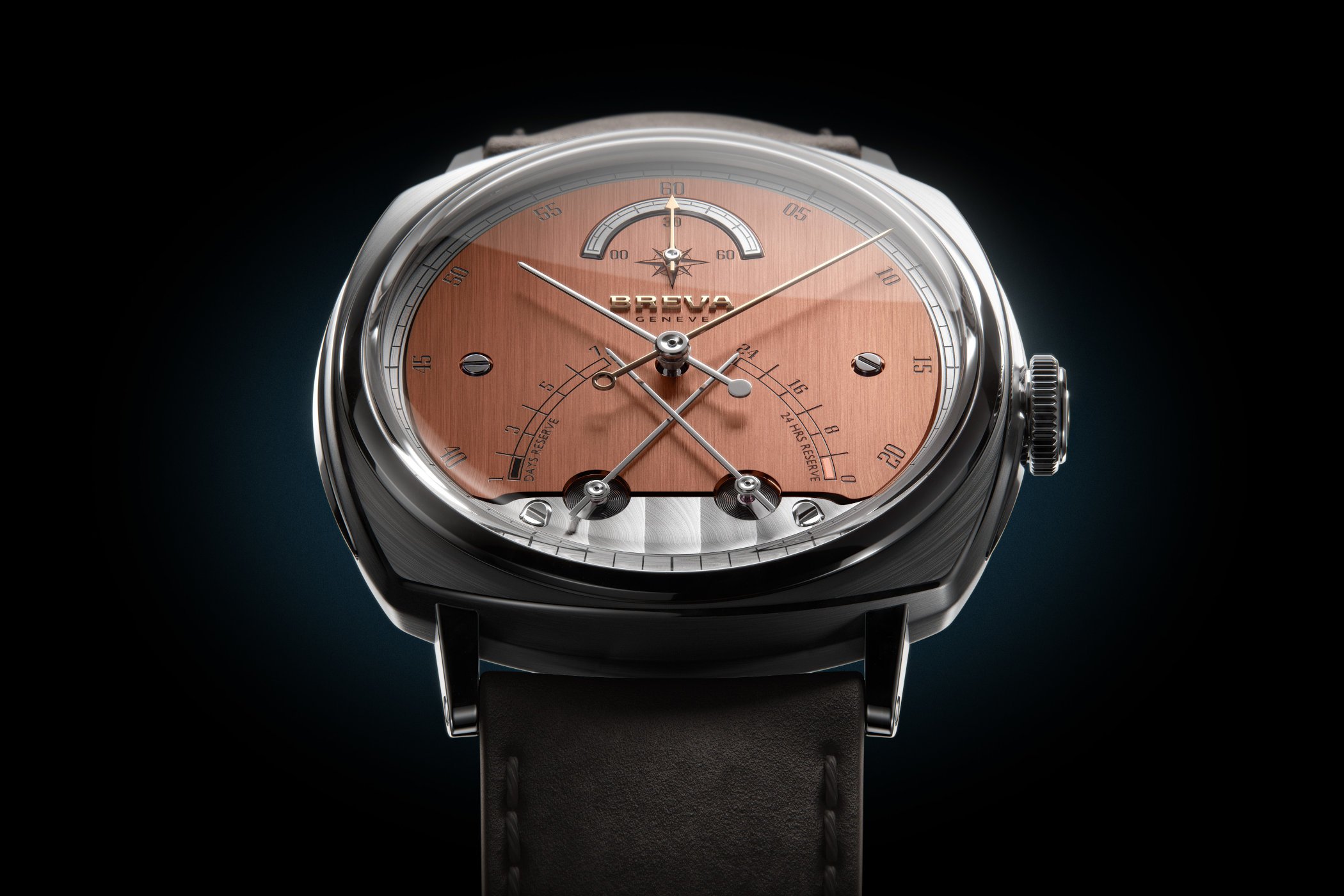 The Titanium Breva Segreto Di Lario Evokes Late-Night Lakeside Vistas The Titanium Breva Segreto Di Lario Evokes Late-Night Lakeside Vistas