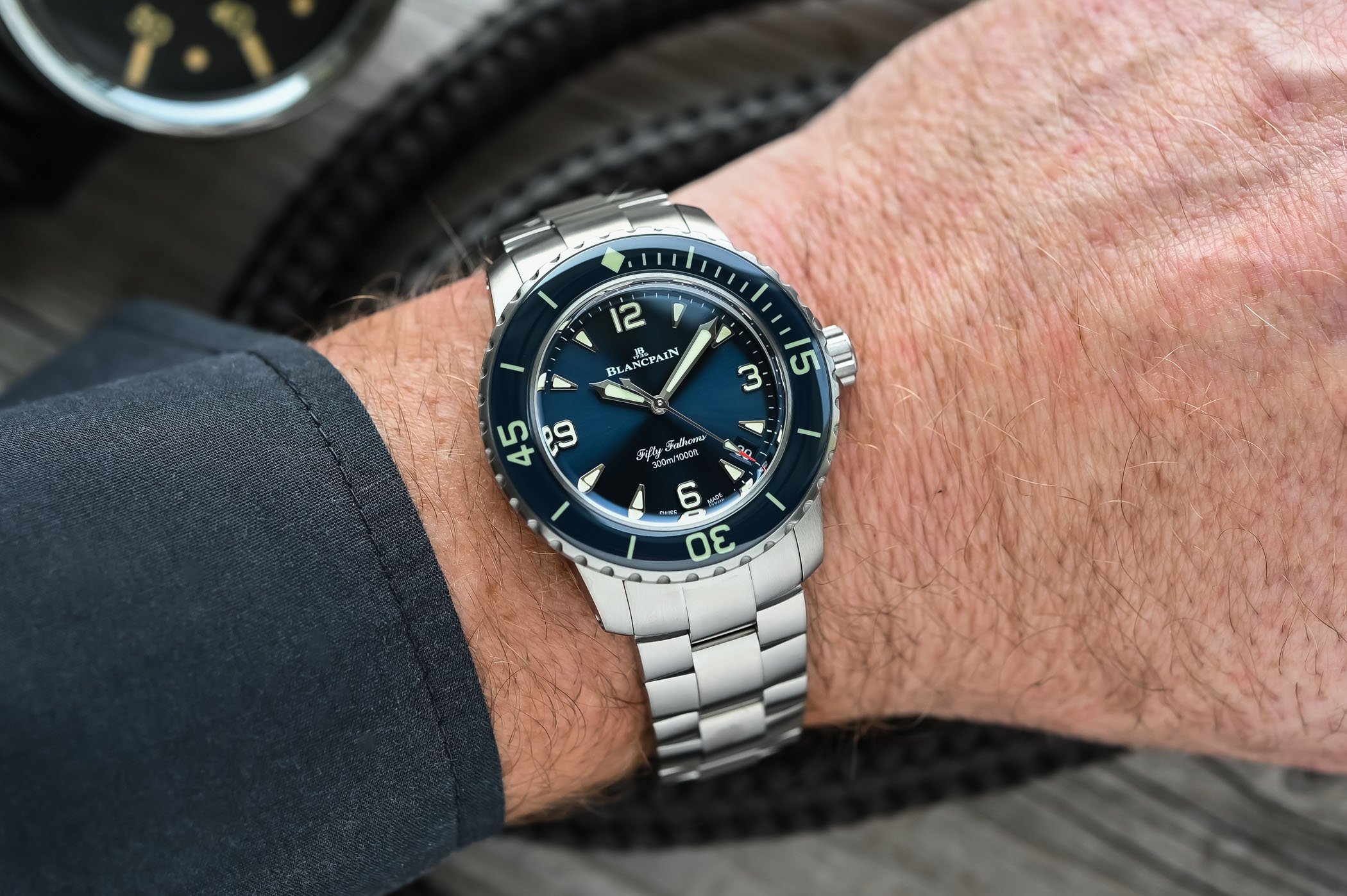 The new Blancpain Fifty Fathoms Automatic 38mm Collection The new Blancpain Fifty Fathoms Automatic 38mm Collection