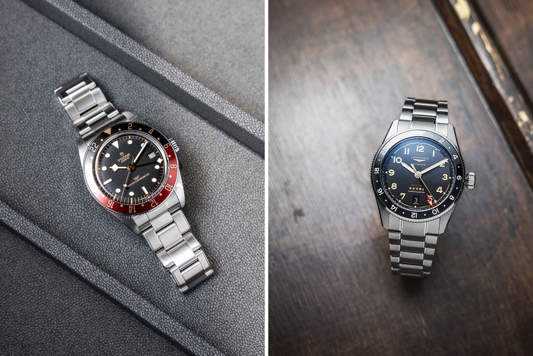 【F】 Longines Spirit Zulu Time Vs. Tudor Black Bay 58 GMT