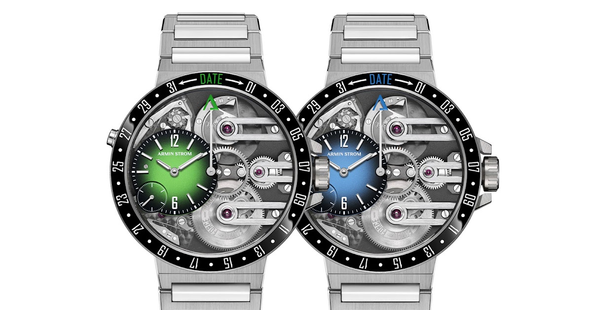 Armin Strom Orbit: two new editions in Lime Green and Ice Blue | Time and Watches