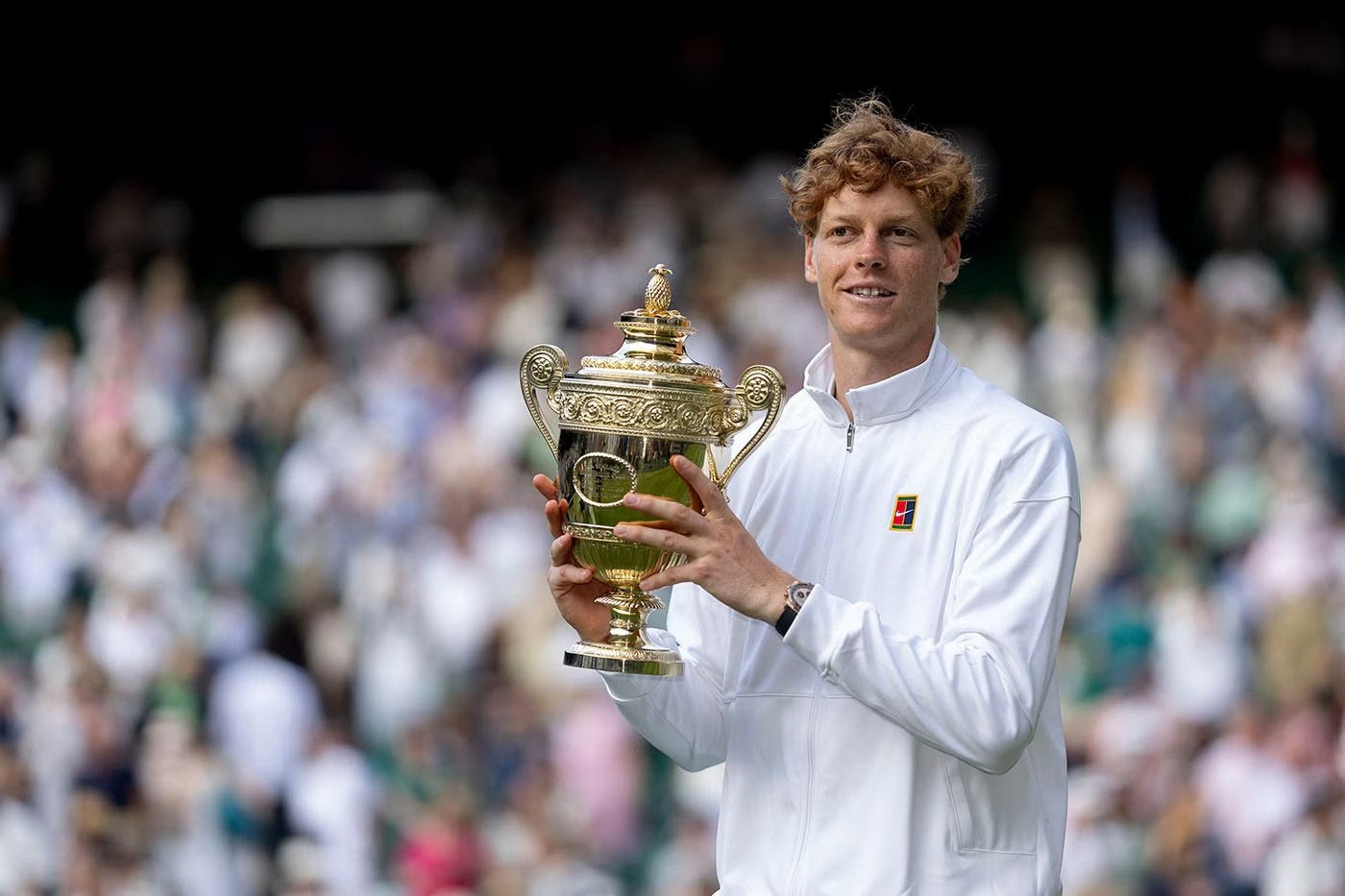 Jannik Sinner Wins His First Wimbledon Title — Rolex On His Wrist
