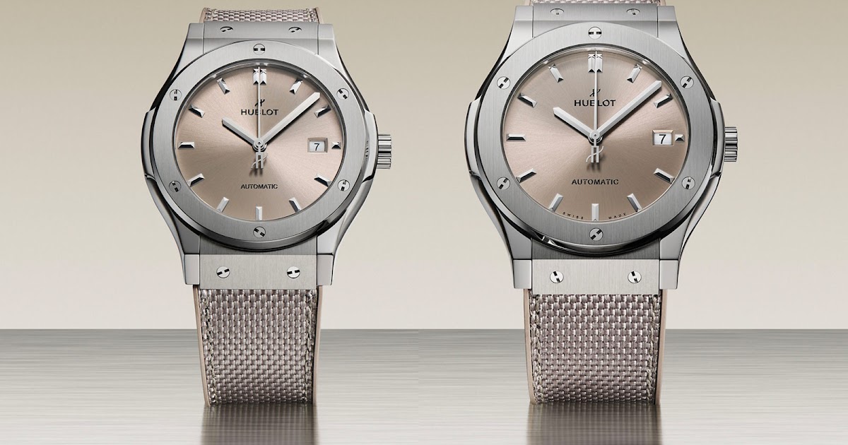 New Hublot Classic Fusion Essential Taupe joins the monochrome series | Time and Watches