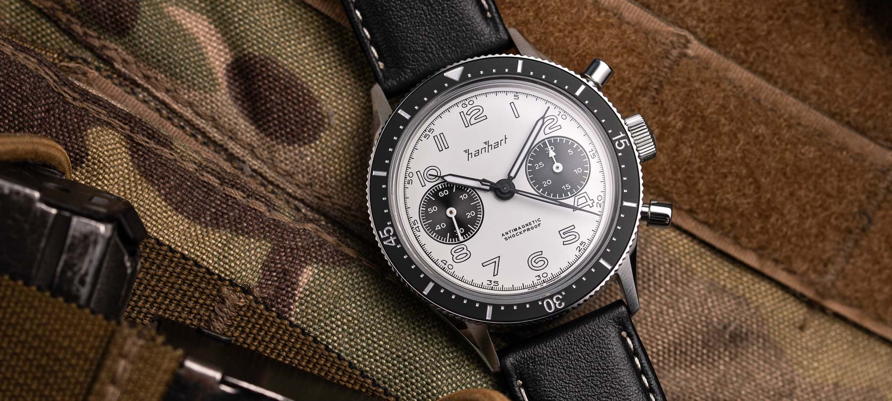 The Hanhart 415 ES Panda And Reverse Panda