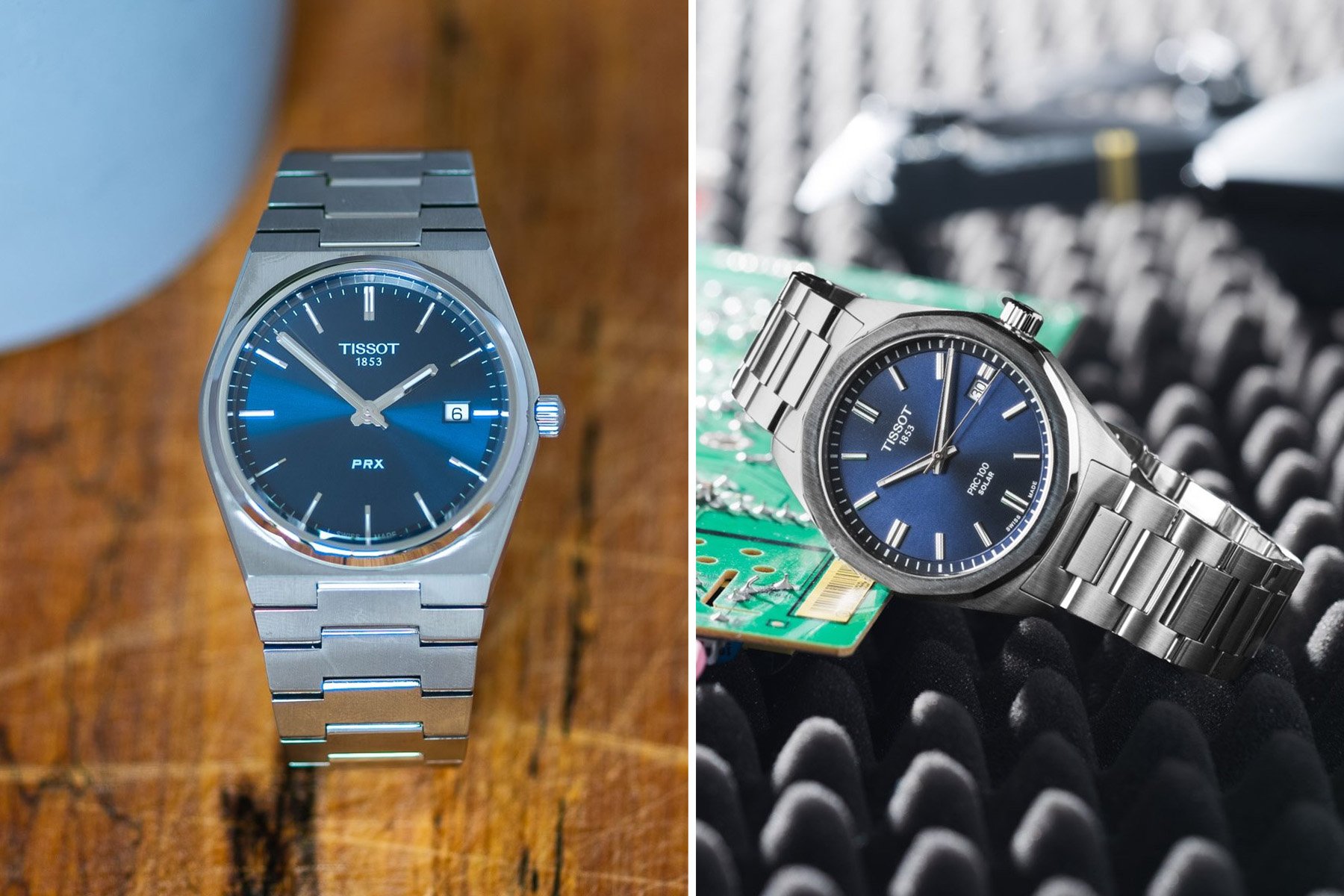 【F】Tissot PRX Quartz Vs. Tissot PRC 100 Solar Quartz