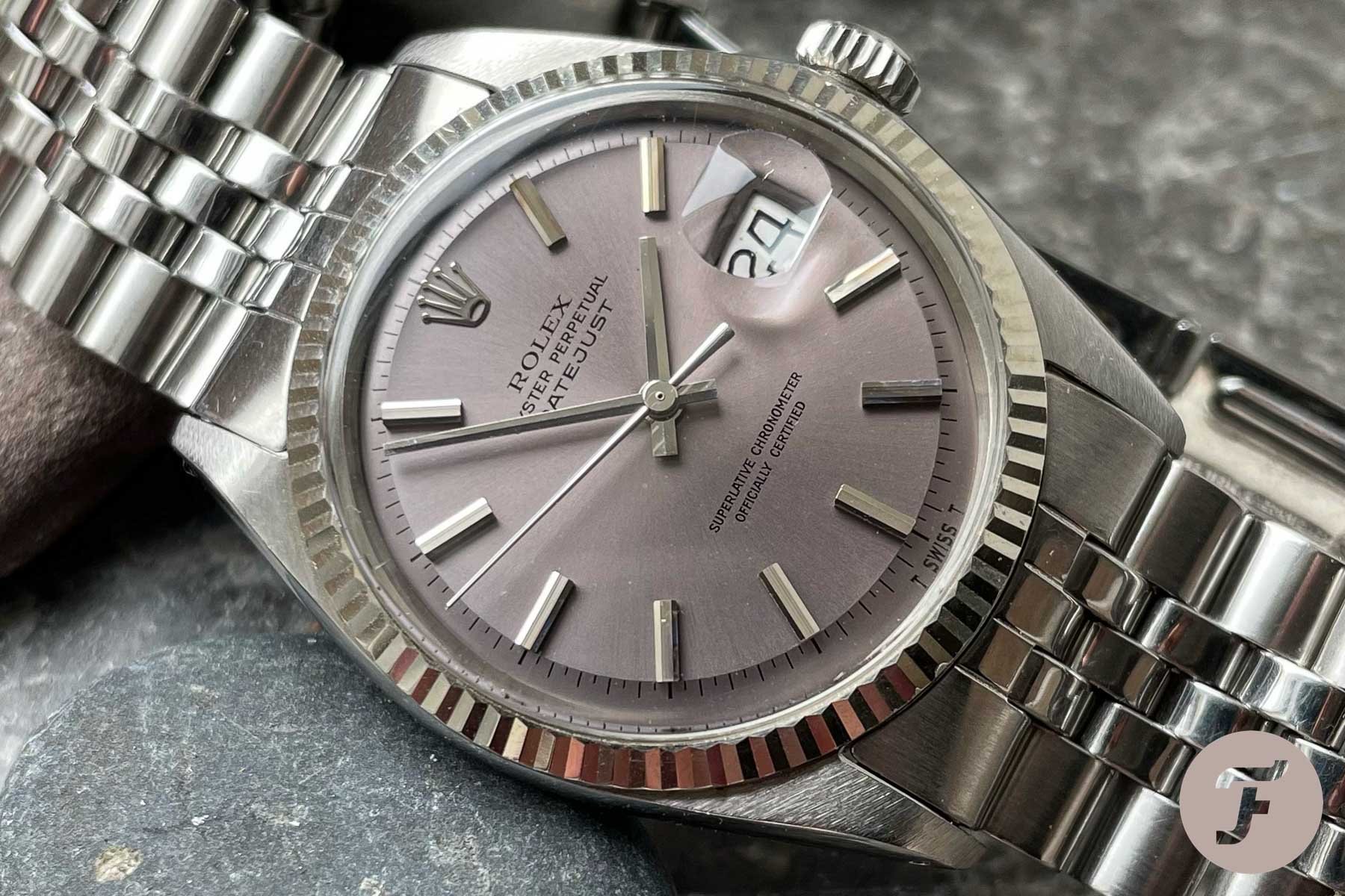 My Favorite Datejust Is A 1601 No-Lume Lavender Dial
