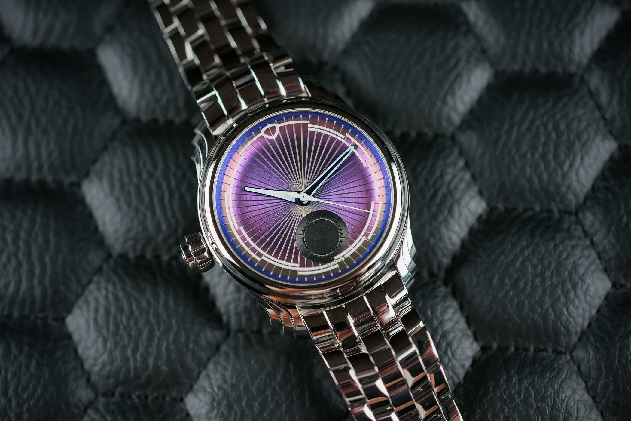 The Ming 57.04 Iris, A Destro Monopusher Chronograph Launching the 5th-Gen Design