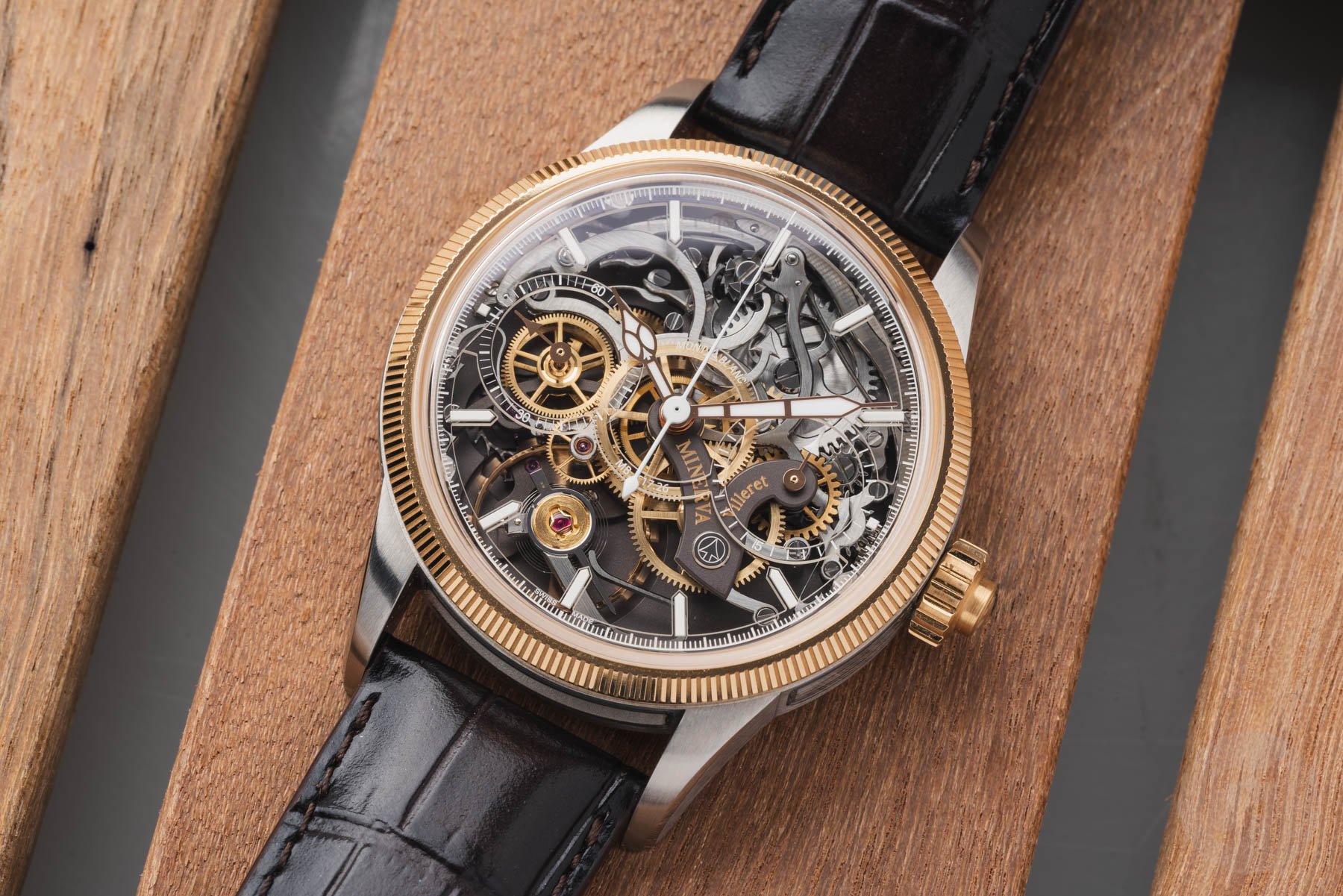 【F】 Montblanc 1858 Unveiled Minerva Chronograph