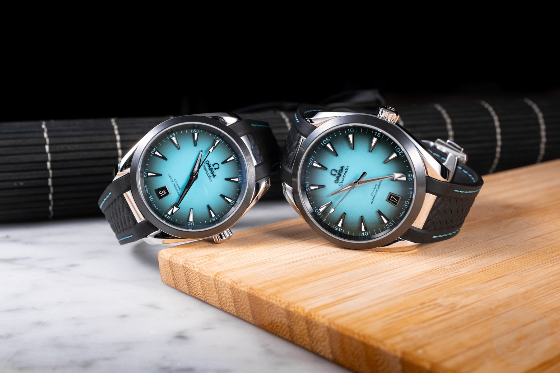 【F】 New Omega Seamaster Aqua Terra Turquoise