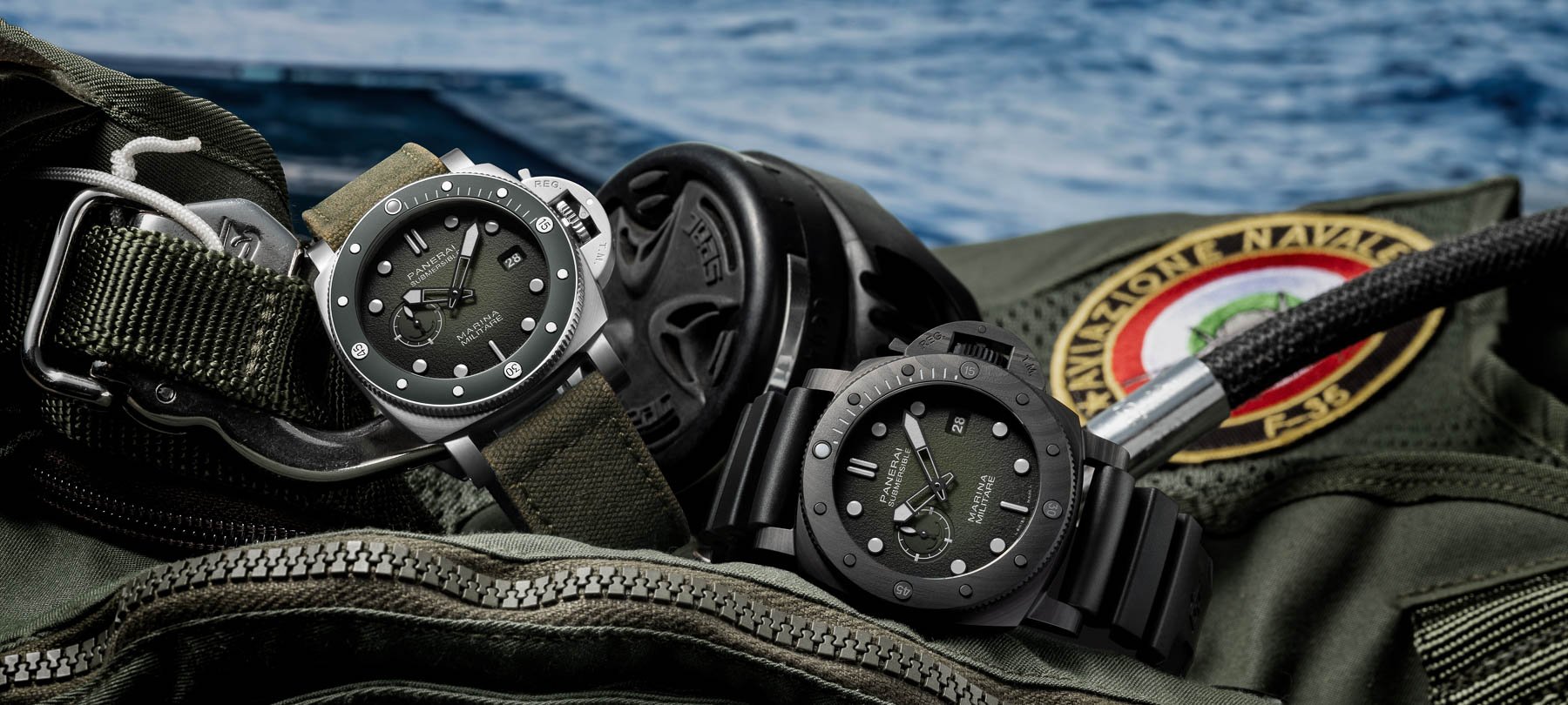 【F】 New Panerai Submersible Marina Militare Models