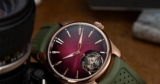 H. Moser & Cie. Pioneer Tourbillon Burgundy | Time and Watches