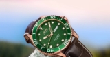 Mido unveils new Ocean Star 200C with green dial and rose gold PVD case | Time and Watches