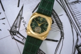 The Bulgari Octo Finissimo Tourbillon with a Green Marble Dial