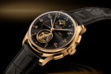 The IWC Portugieser Tourbillon Retrograde Chronograph in Armor Gold