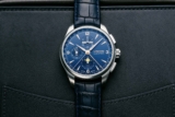 The Union Glashütte Belisar Chronograph Moon Phase now in Blue Editions