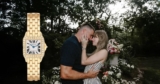 Watch Spotting: Taylor Swift Wears A Discontinued Cartier Santos Demoiselle In Her Engagement Announcement